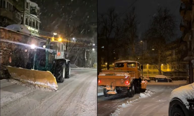Забележителности | Снегопочистващата техника във В. Търново няма да спира през цялата нощ