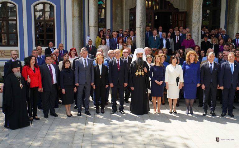 Забележителности | Президентът, председателят на НС и премиерът бяха днес във В. Търново