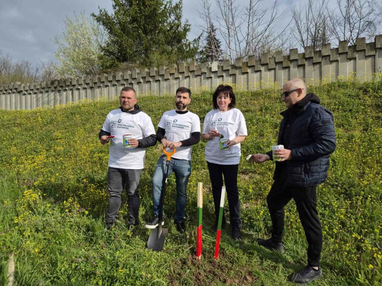 „Прогресивна България“ постави началото на „Генералска гора“ във Велико Търново