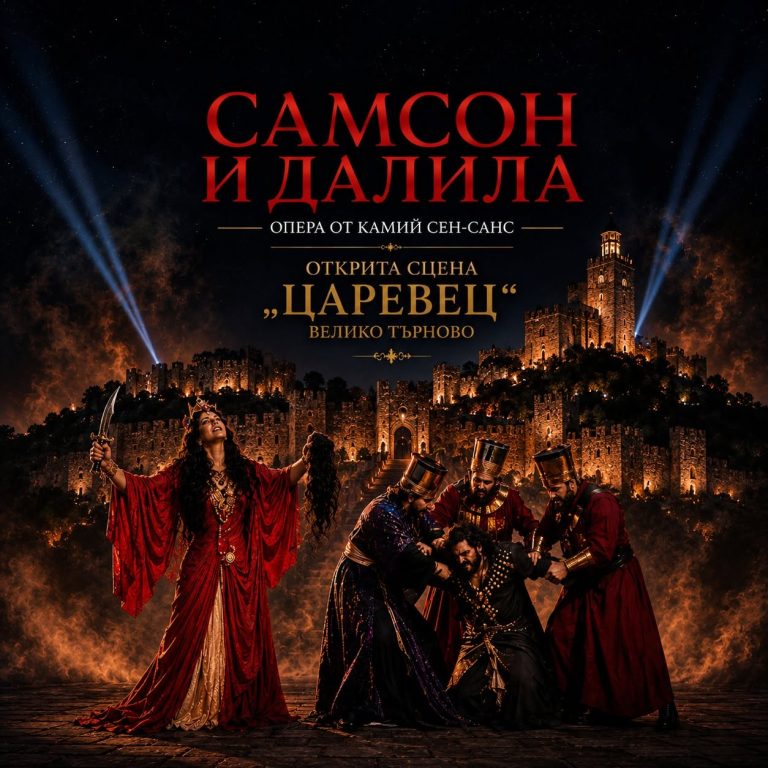 Забележителности | Библейската легенда за Самсон и Далила оживява на Царевец с музиката на Сен-Санс
